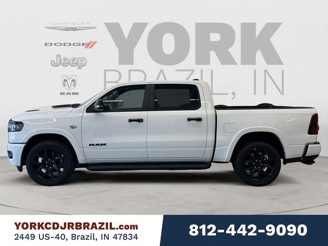 New 2026 Bright White Clear-Coat Exterior Paint RAM Laramie image 2