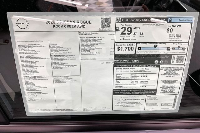 New 2026 Boulder Gray Pearl Nissan Rock Creek image 39