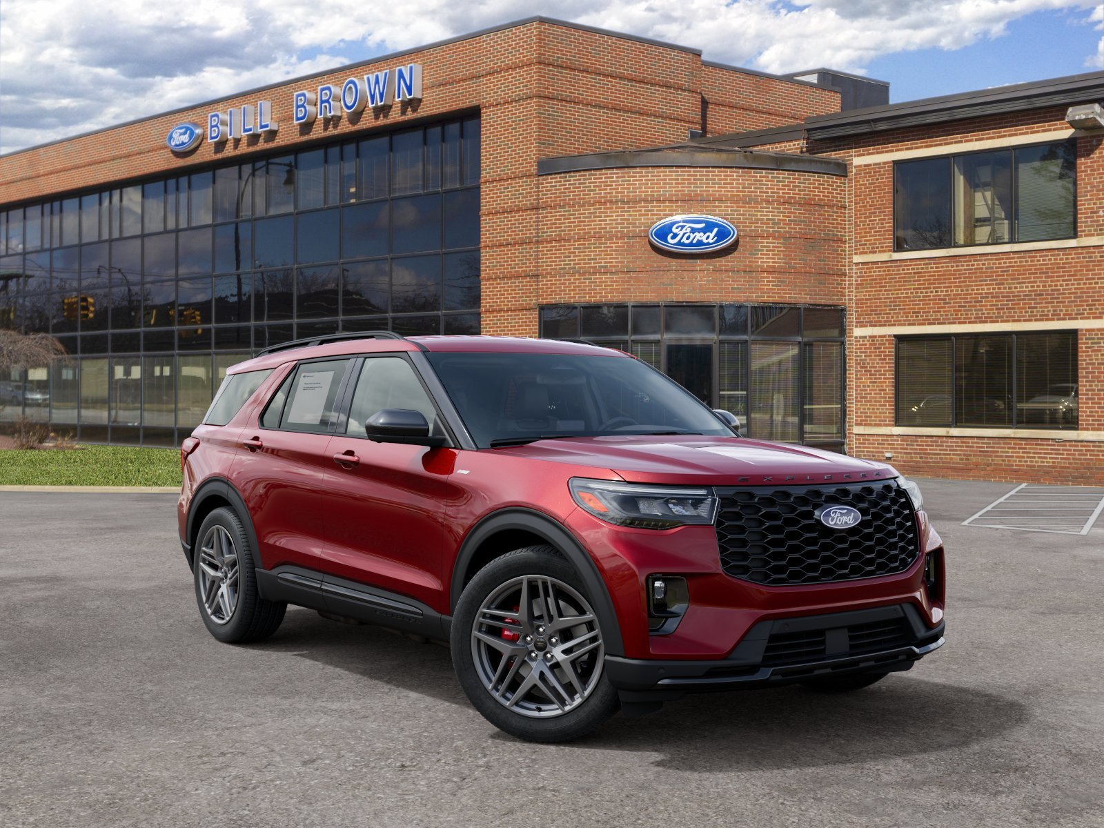 New 2027 Ruby Red Metallic Tinted Clearcoat Ford ST-Line image 4