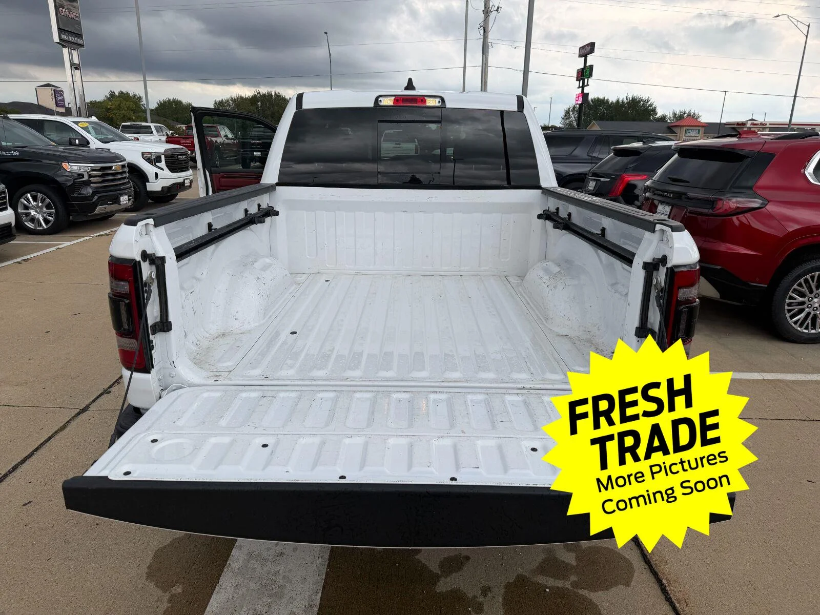 Used 2020 Bright White Clearcoat Ram Rebel image 6