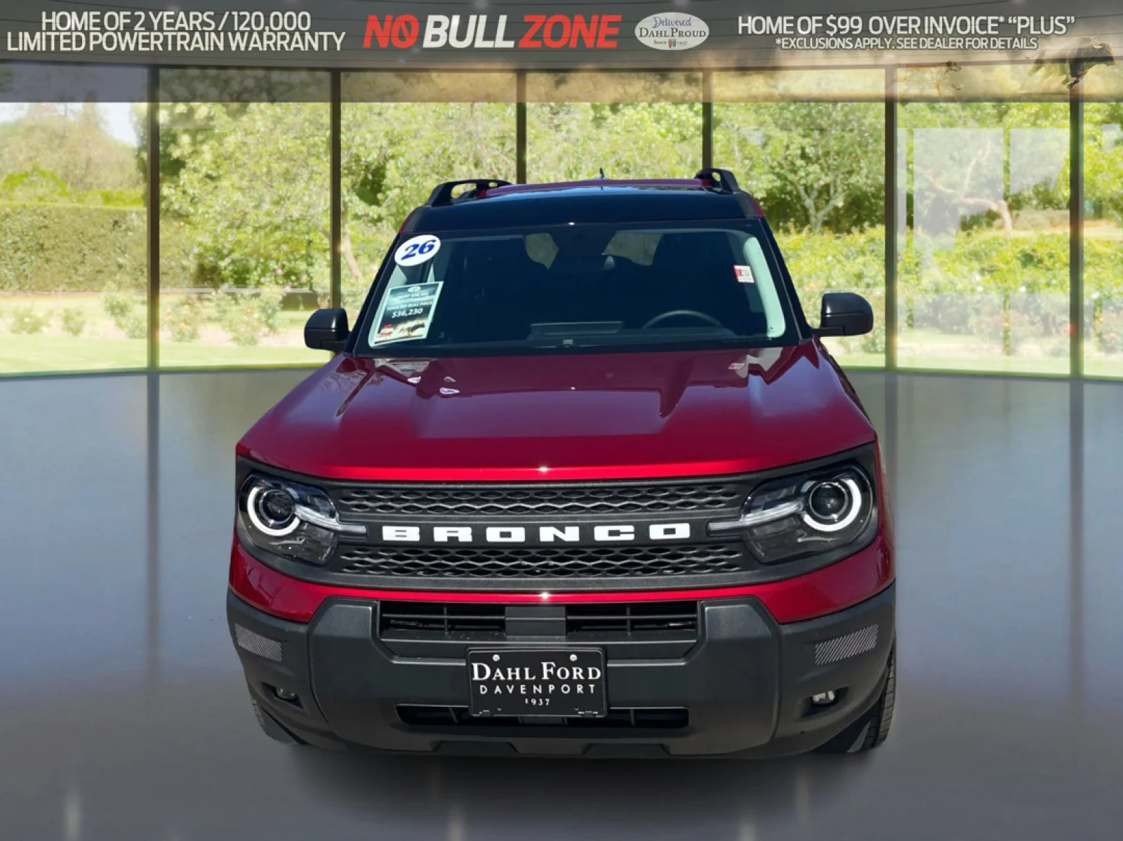 New 2026 Ruby Red Metallic Tinted Clearcoat Ford Big Bend® image 8