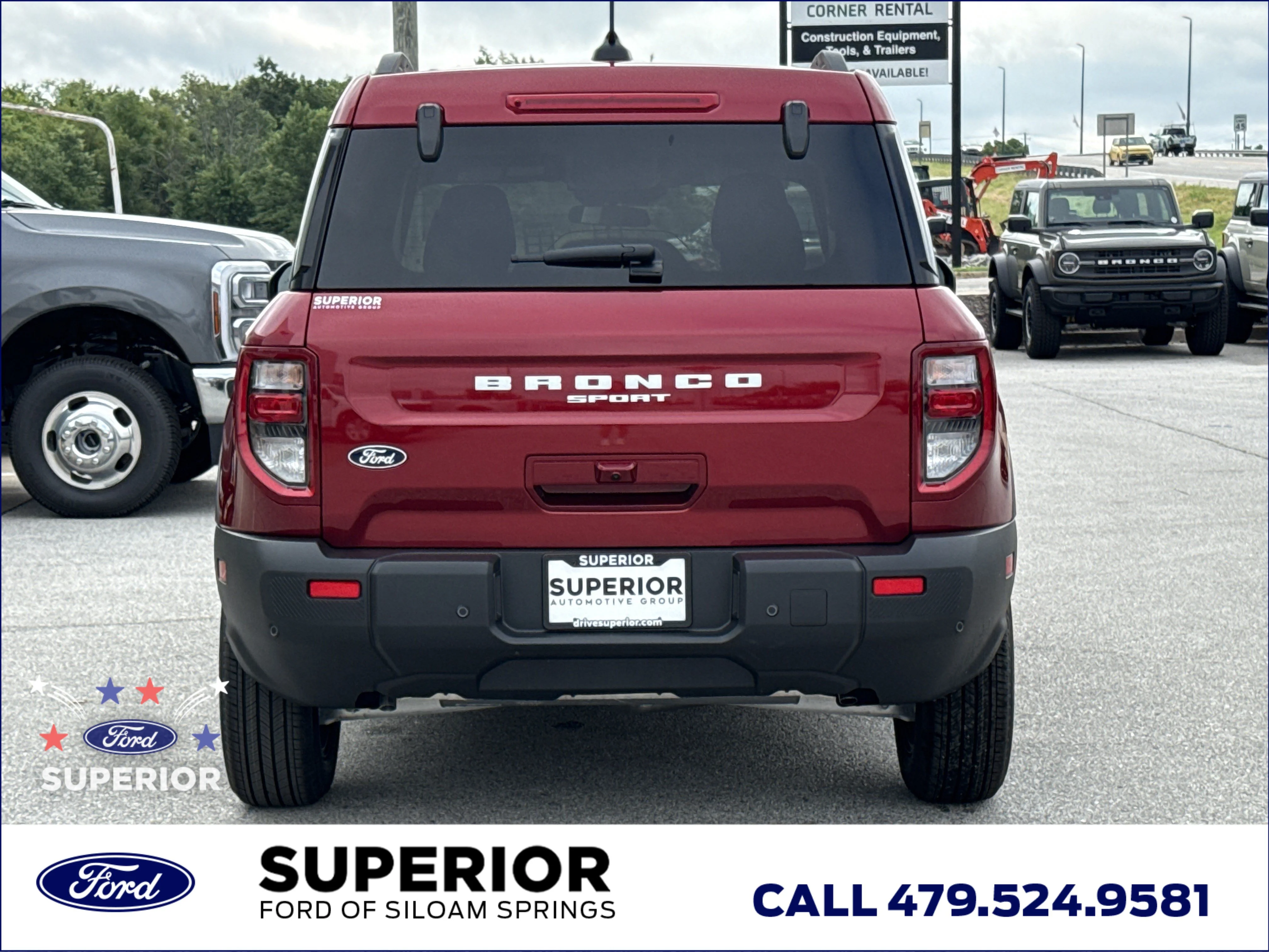 New 2026 Ruby Red Metallic Tinted Clearcoat Ford Big Bend 4WD image 5