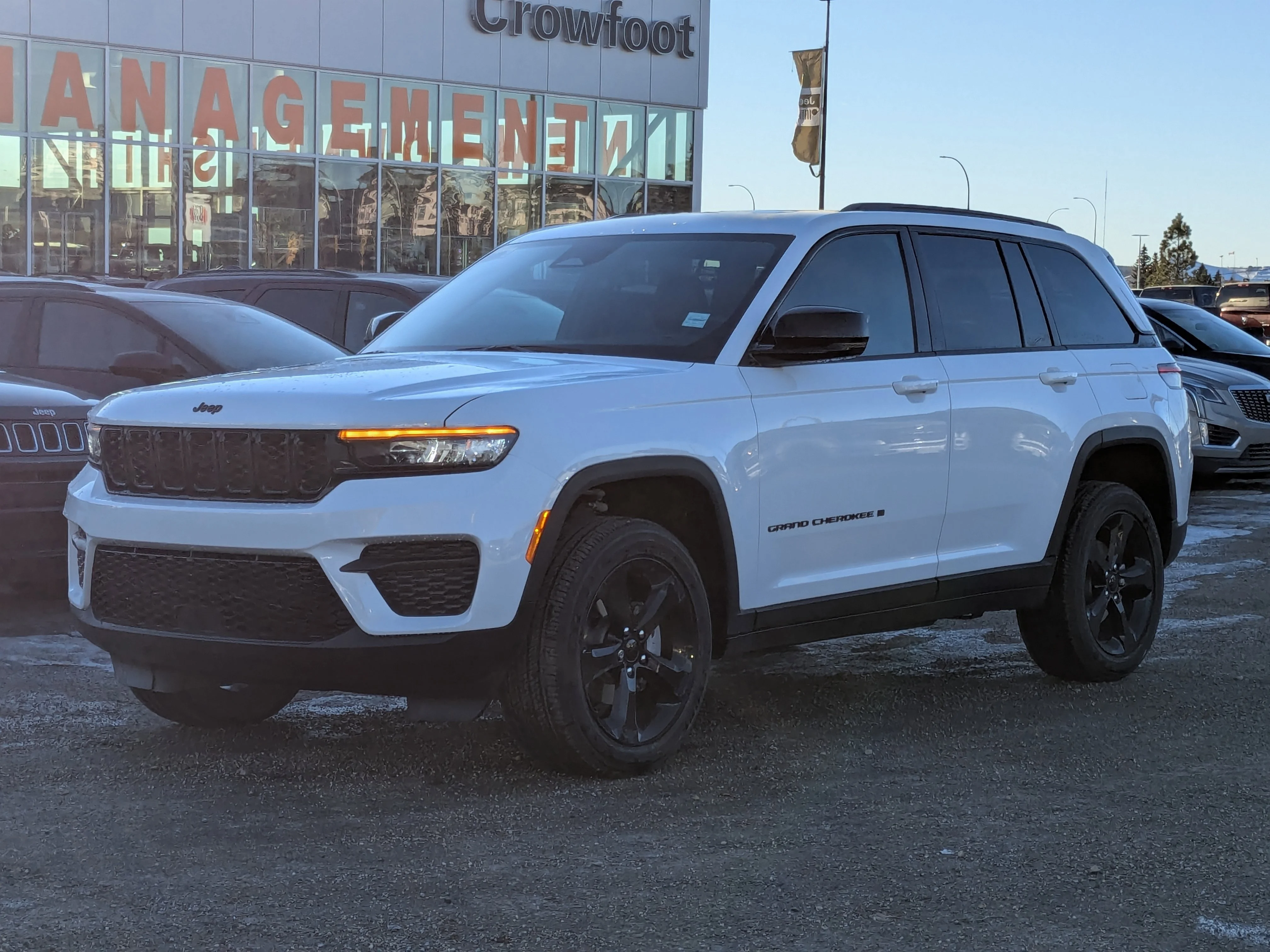 New 2025 White Jeep Altitude - - Power Sunroof - Power Liftgate - Wireless Charging - 20 Black Wheels & More image 4