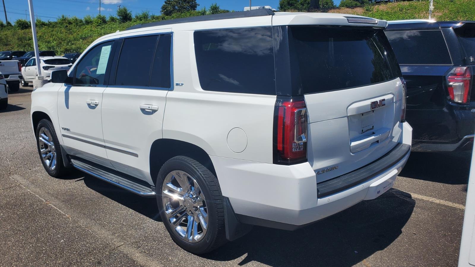 Used 2017 SUMMIT WHITE GMC SLT image 8
