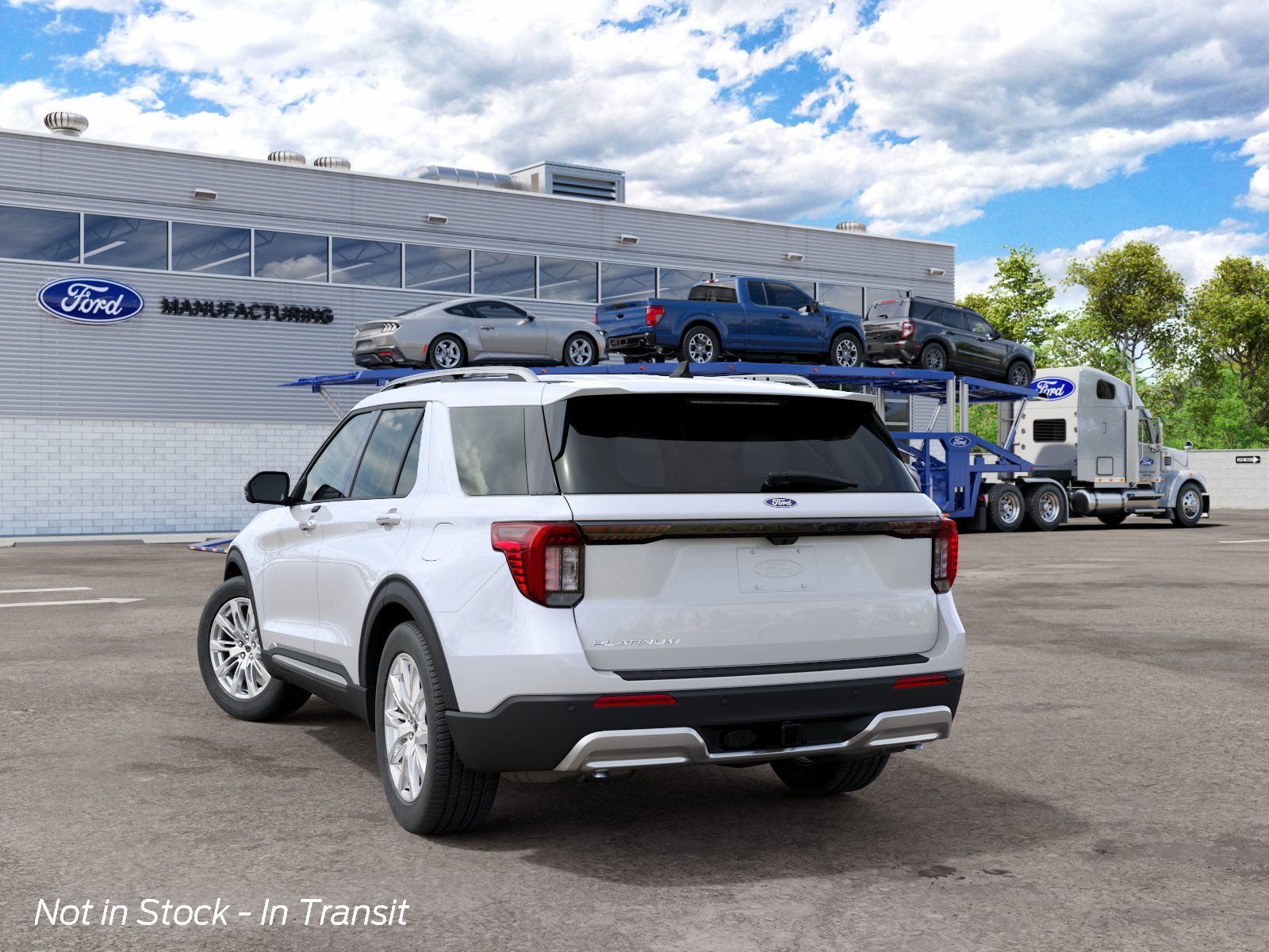 New 2027 Star White Metallic Tri-Coat Ford Platinum™ image 4