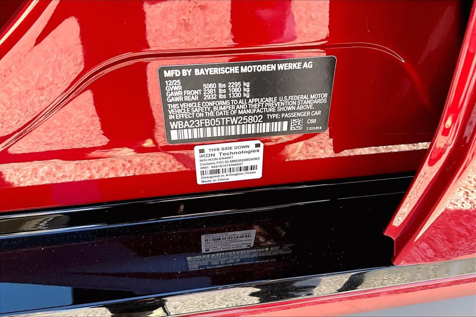 New 2026 Vegas Red Metallic BMW 430i image 21