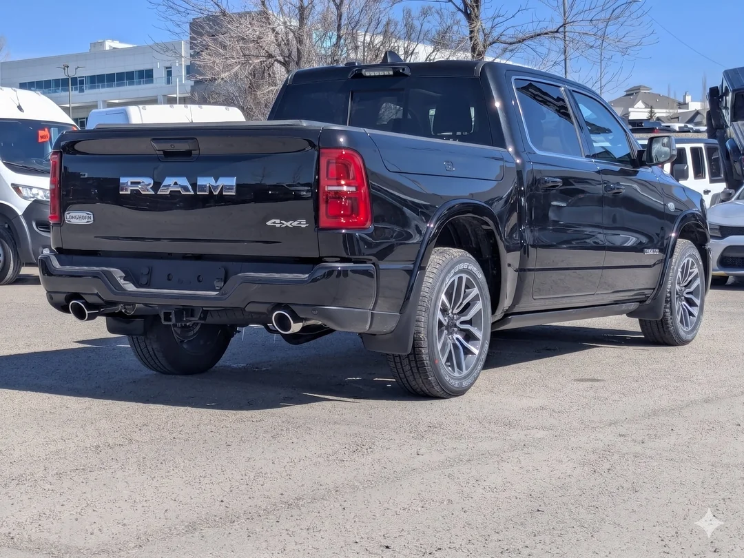 New 2026 Black RAM Limited Longhorn - - Ltd Lvl A Grp - 5.7L HEMI V8 eTorque - Pano Sunroof - RamBox Mgmt & More! image 8