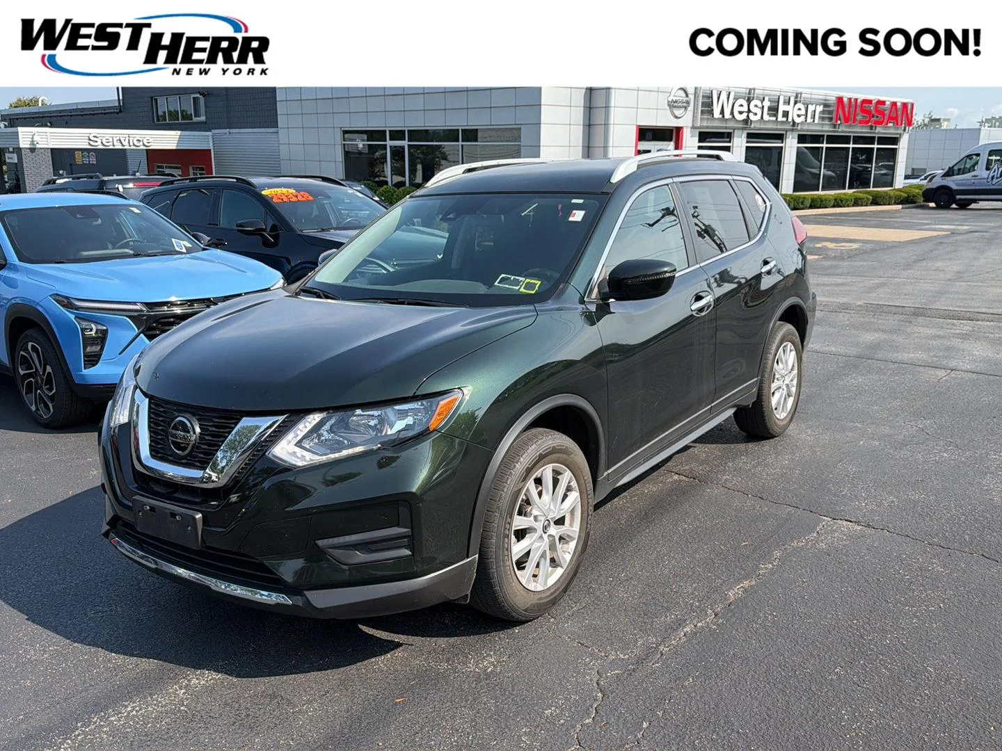 Used 2020 Midnight Pine Metallic Nissan SV image 1