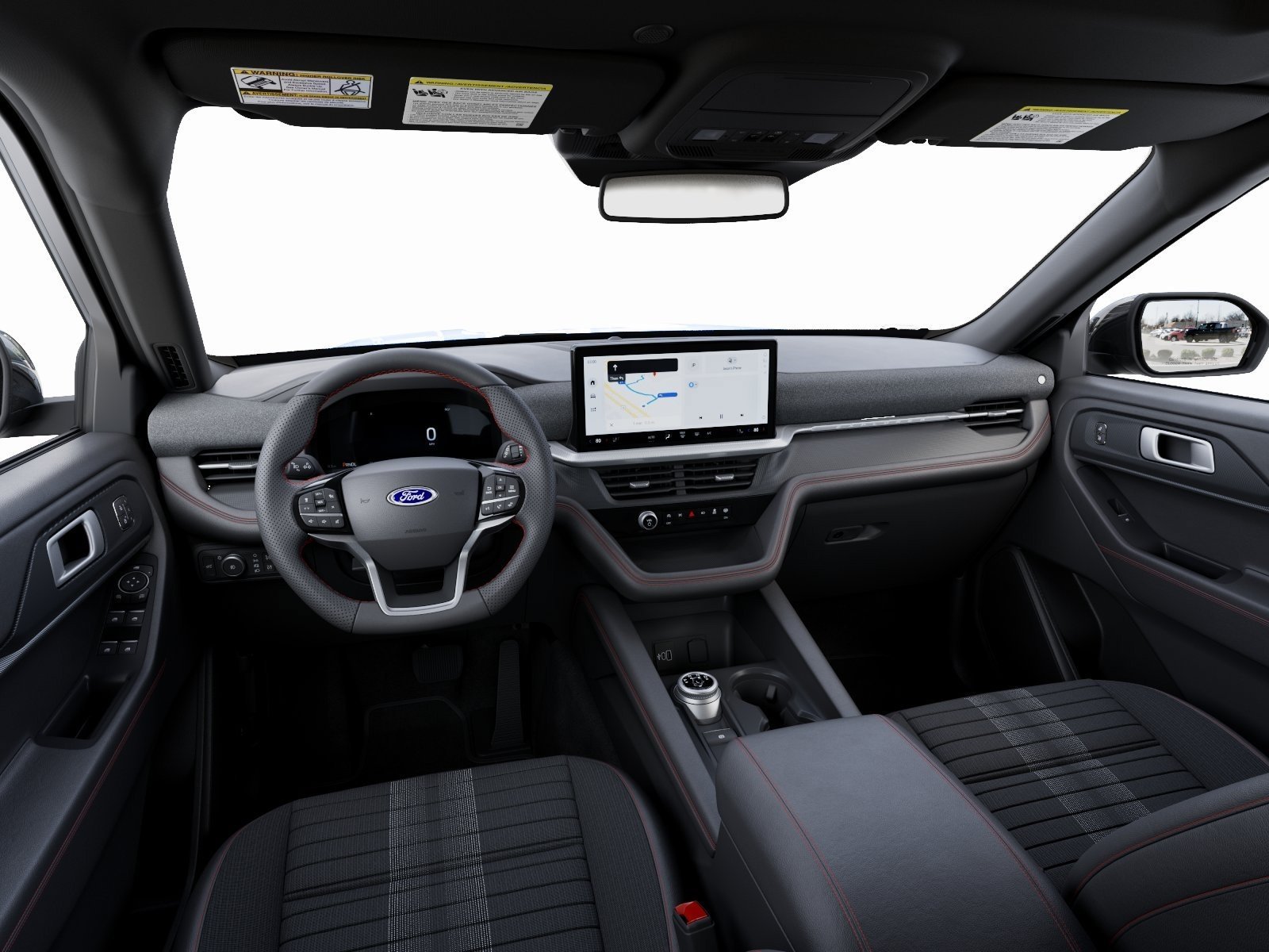 New 2027 Star White Metallic Tri-Coat Ford ST-Line image 8
