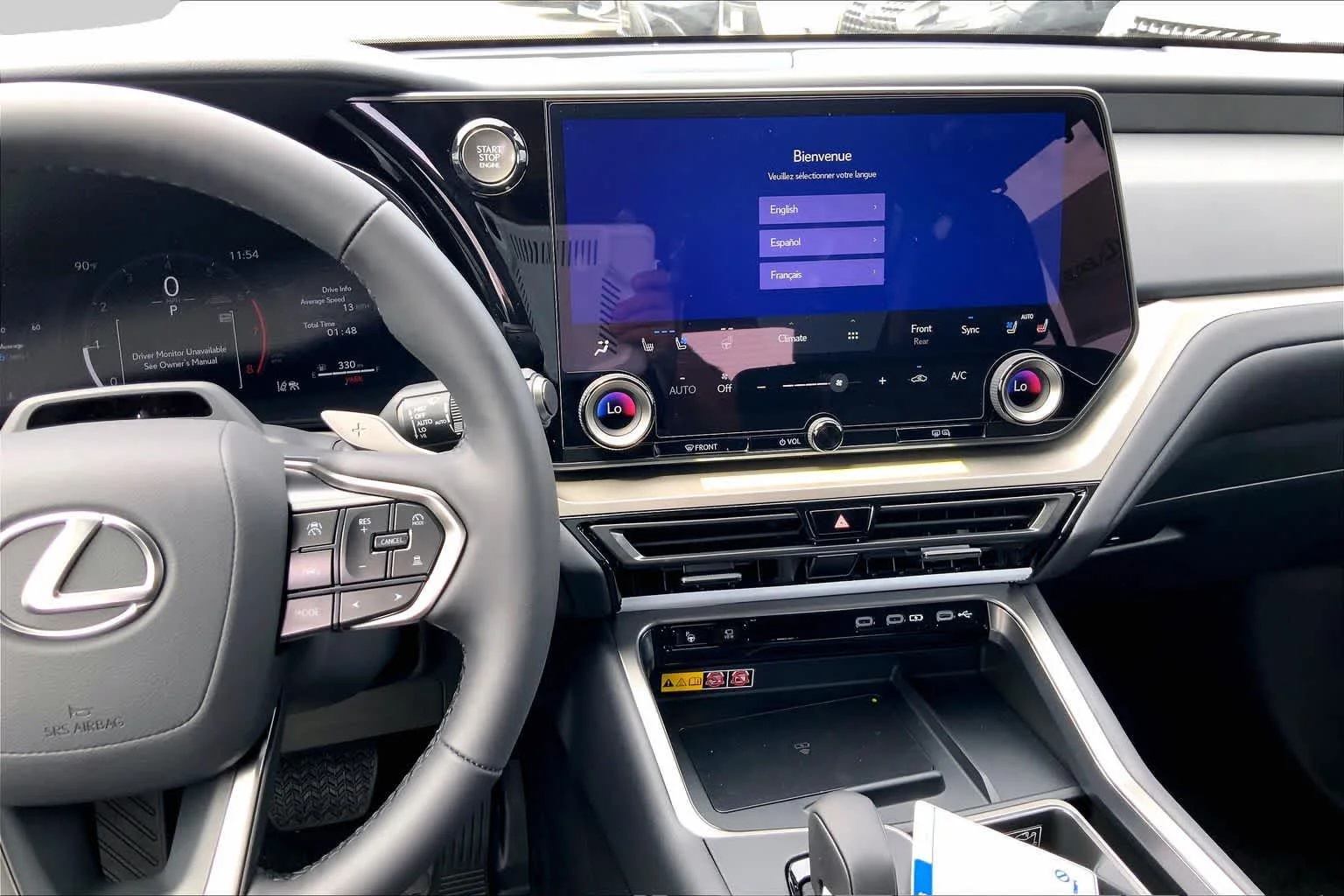 New 2026 Wind Chill Pearl Lexus PREMIUM AWD image 6