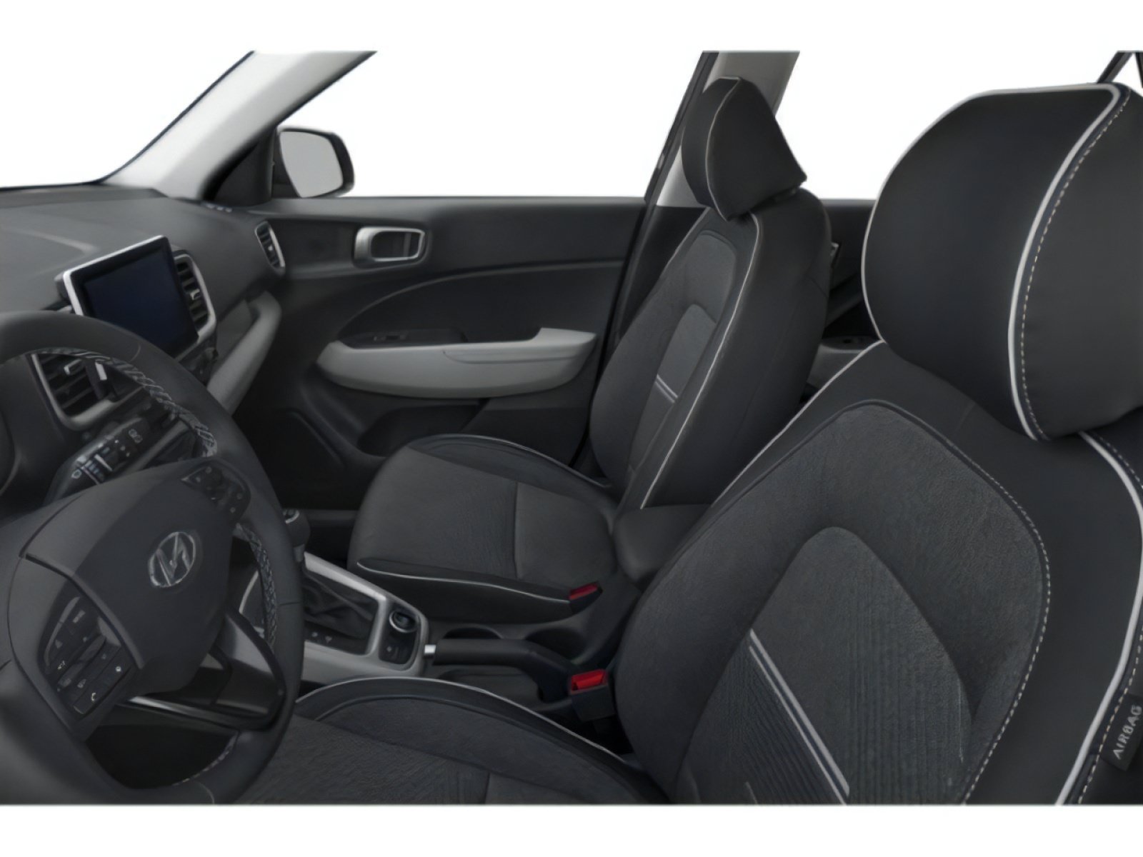 New 2026 Lunar White w/Black Roof Hyundai SEL w/Two-Tone Roof image 8