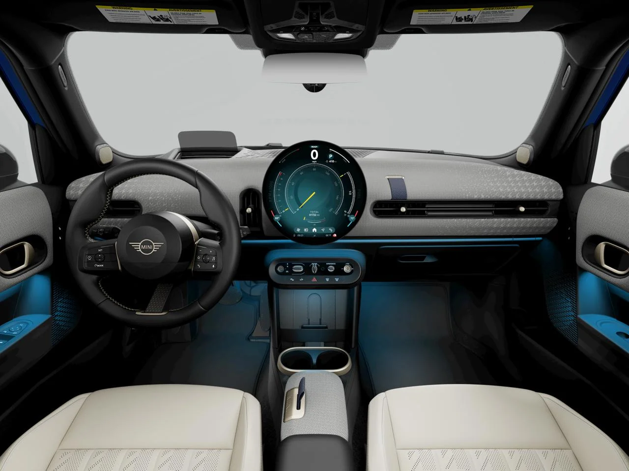 New 2027 Icy Sunshine Blue Metallic MINI ICONIC image 7