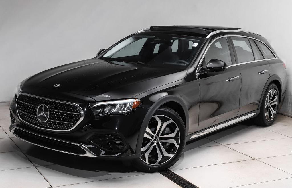 New 2026 Obsidian Black Metallic Mercedes-Benz E 450 image 1