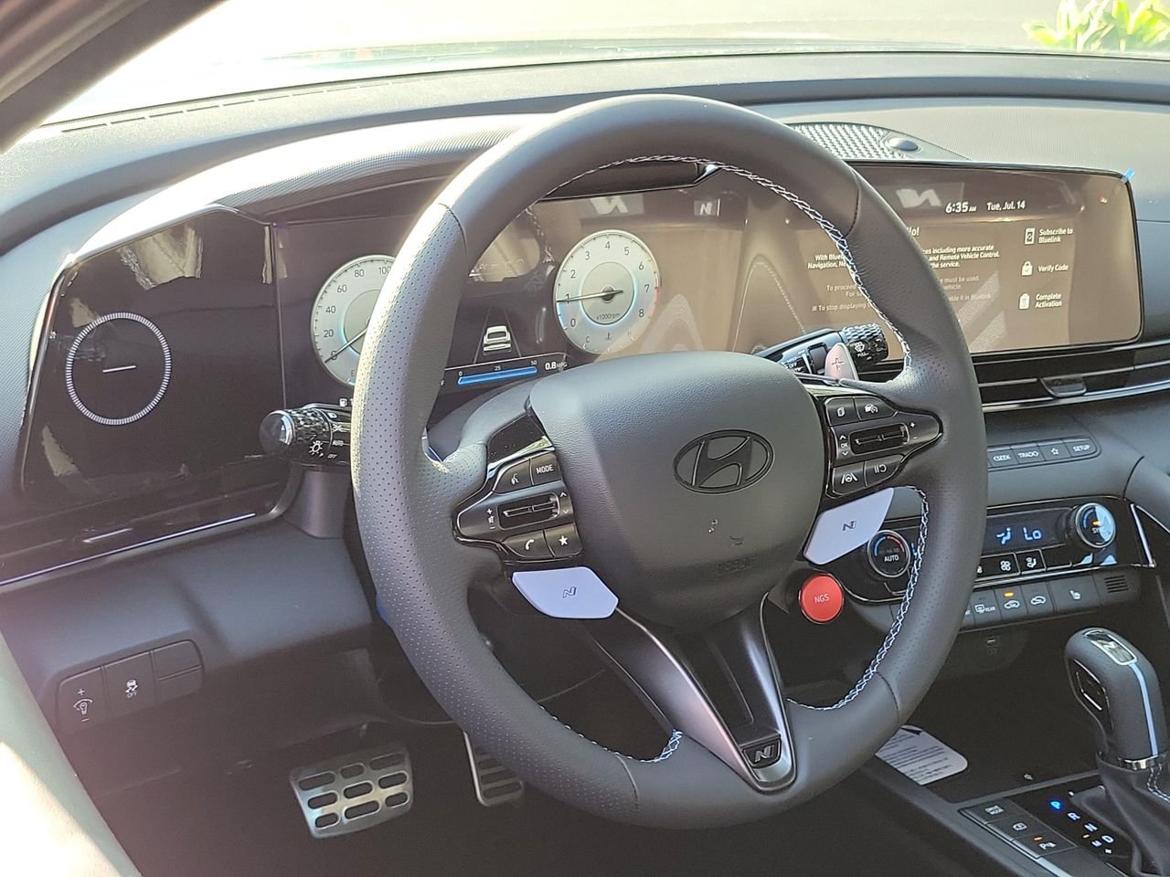 New 2026 Abyss Black Hyundai Sedan image 6