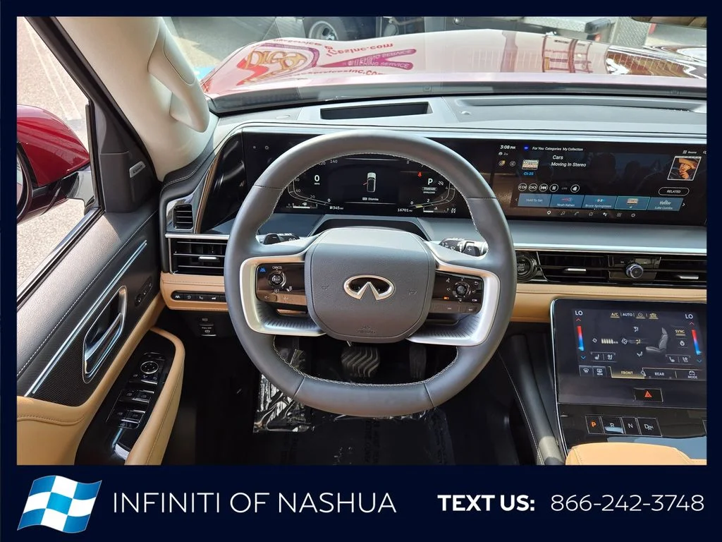 Certified Used 2025 Red INFINITI LUXE image 9