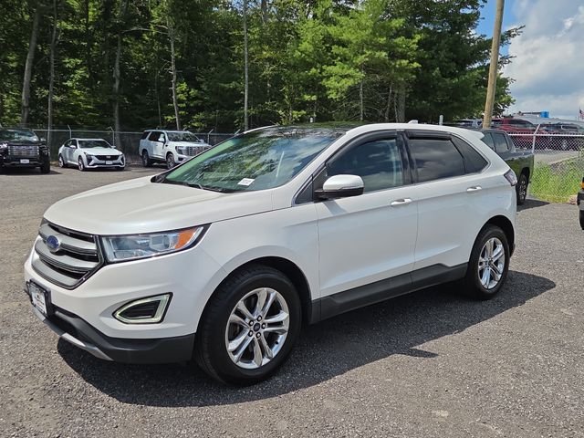 Used 2015 White Platinum Clearcoat Metallic Ford SEL image 29