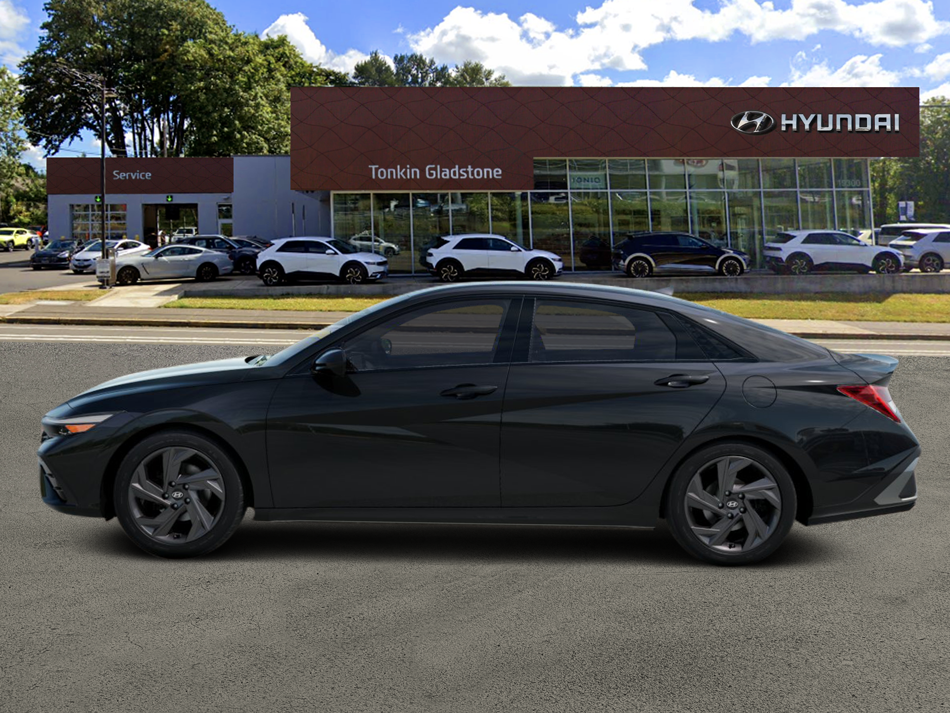 New 2026 Abyss Black Hyundai SEL Sport Plus image 3
