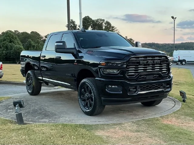 New 2027 Diamond Black Crystal Pearl-Coat Exterior Paint RAM Big Horn image 9