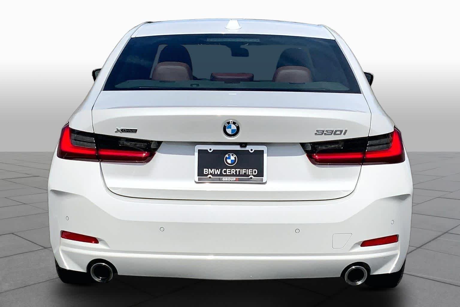 Certified Used 2023 Mineral White Metallic BMW 330i xDrive image 4