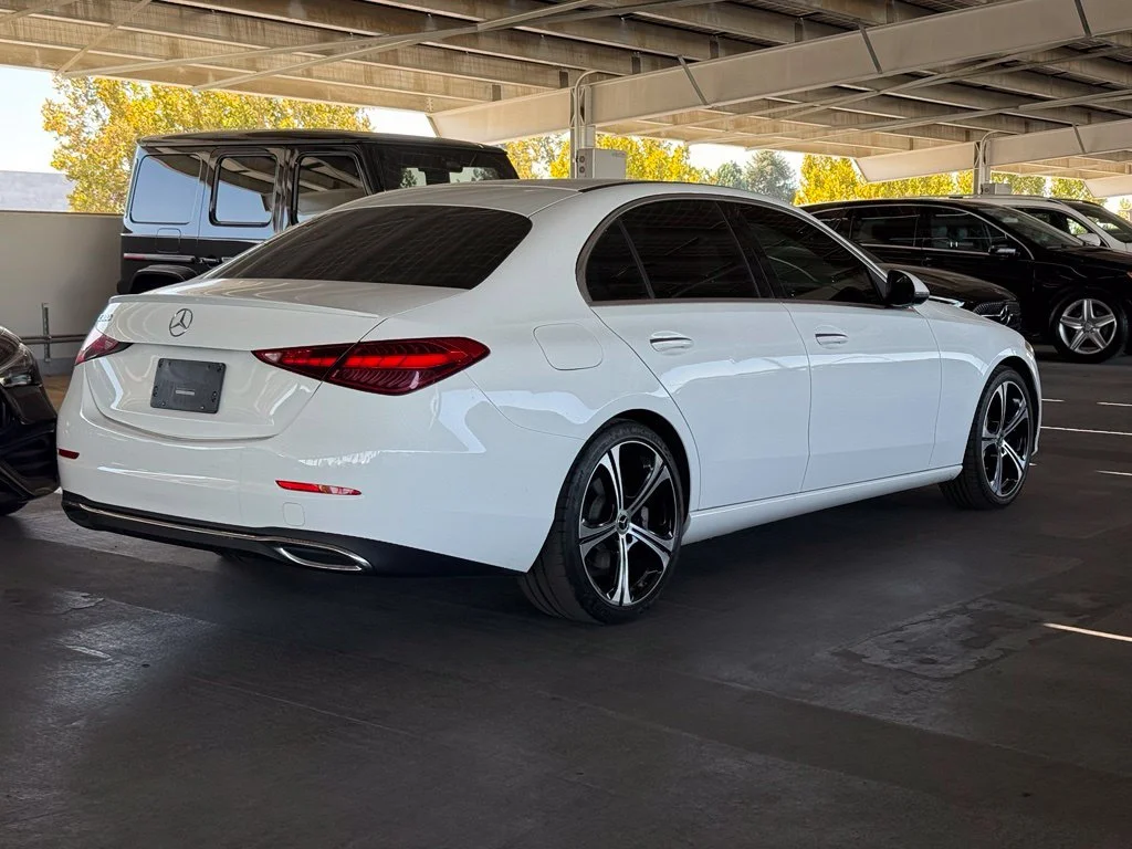 Used 2023 White Mercedes-Benz C 300 image 2