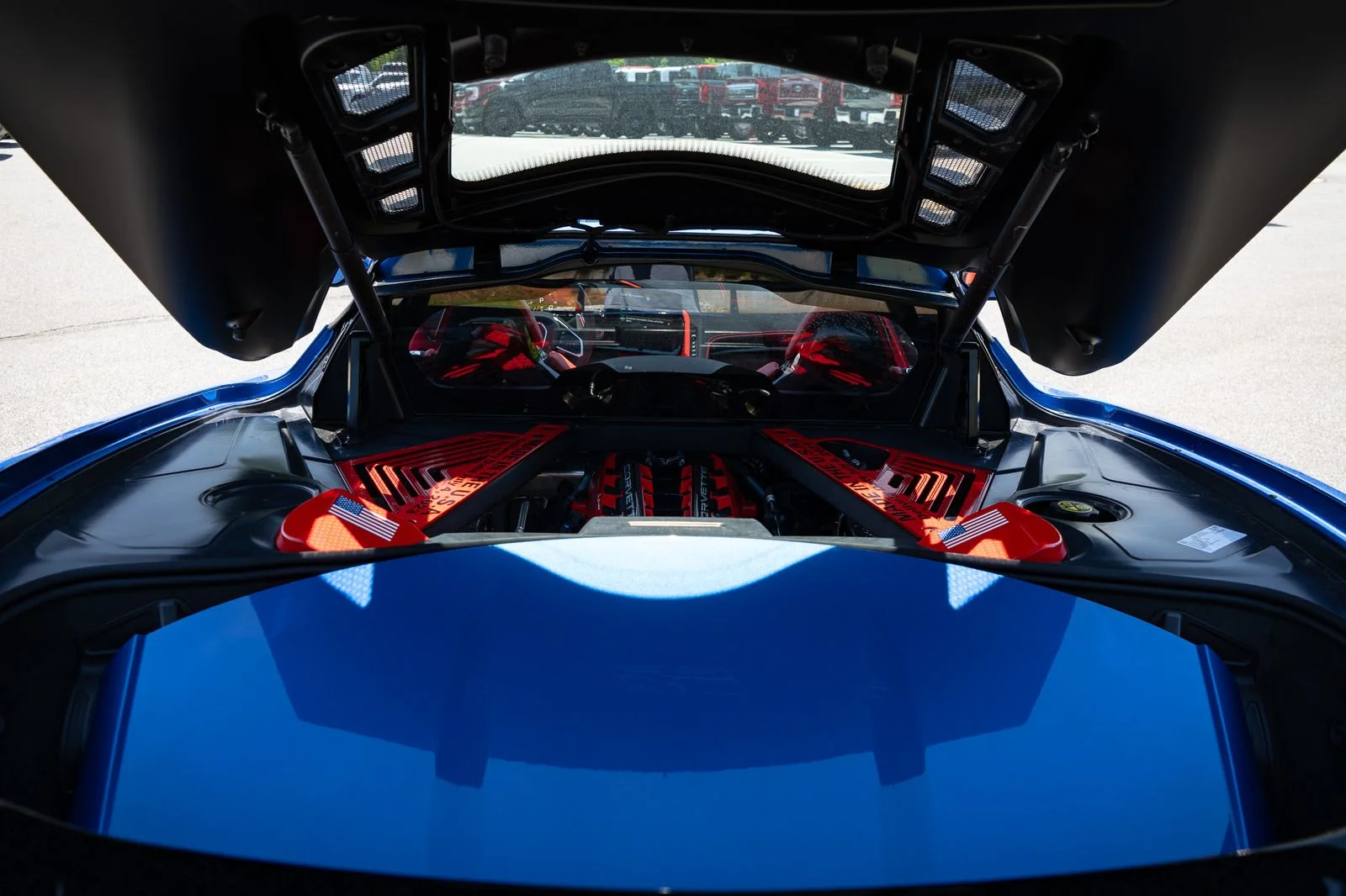 Used 2023 Blue Metallic Chevrolet Stingray image 18
