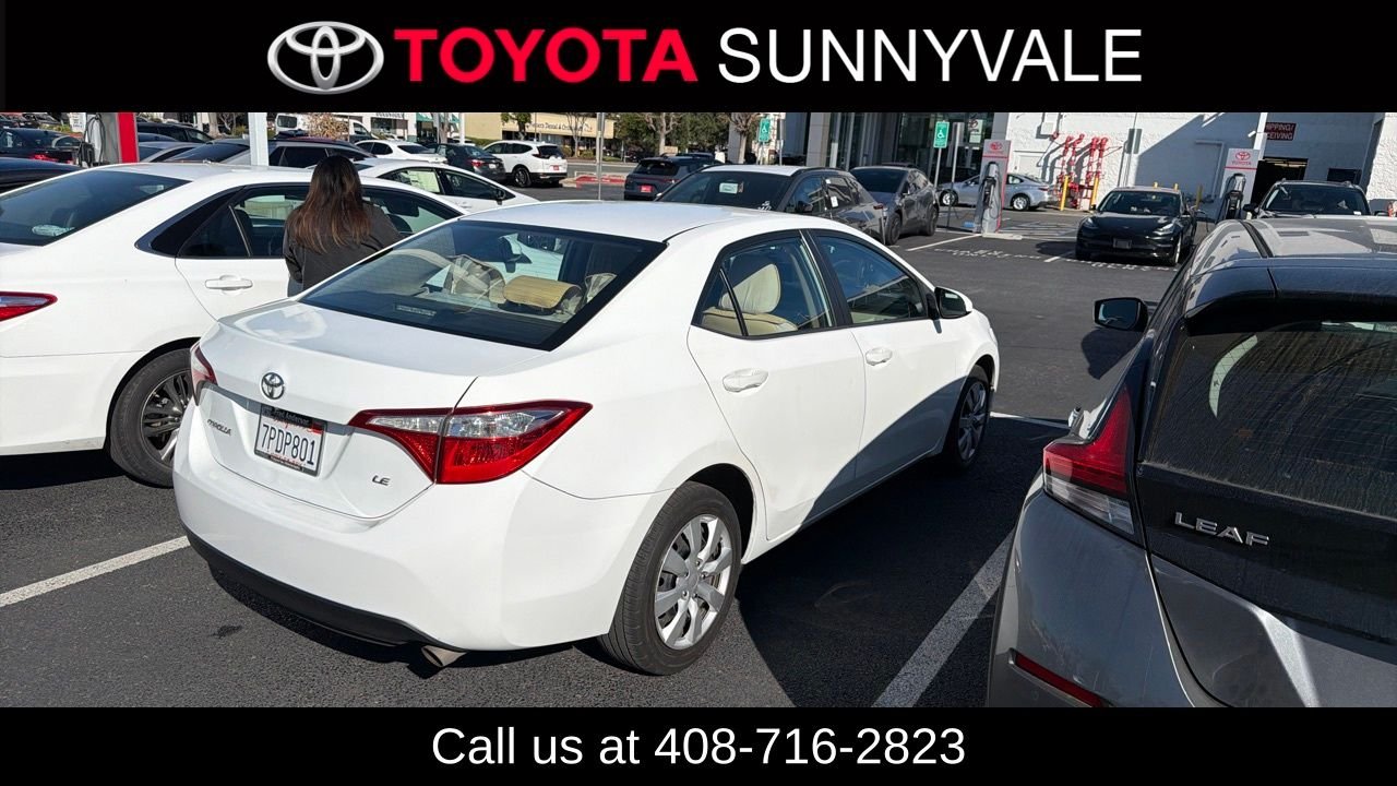 Used 2015 Toyota Corolla LE with VIN 5YFBURHE9FP262275 for sale in Sunnyvale, CA