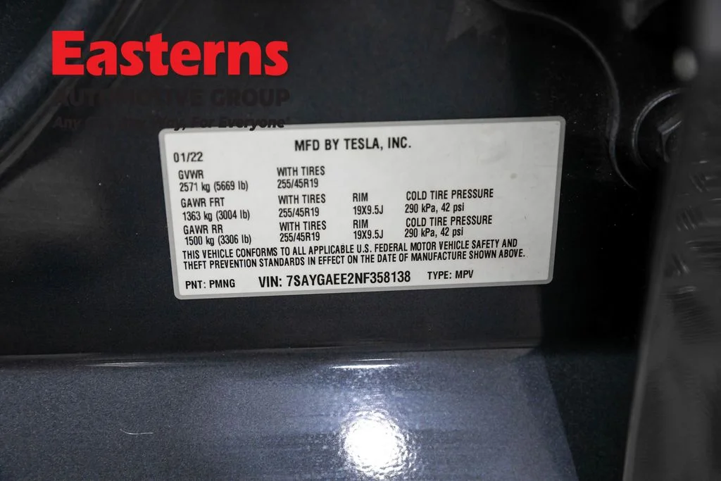 Used 2022 Gray Tesla Long Range image 29