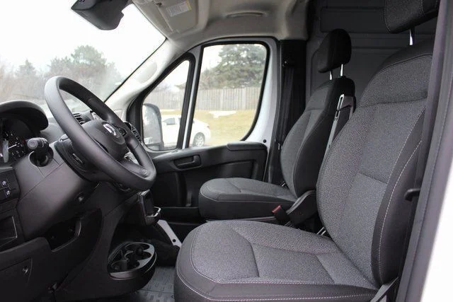 New 2025 Bright White Clearcoat RAM High Roof image 11