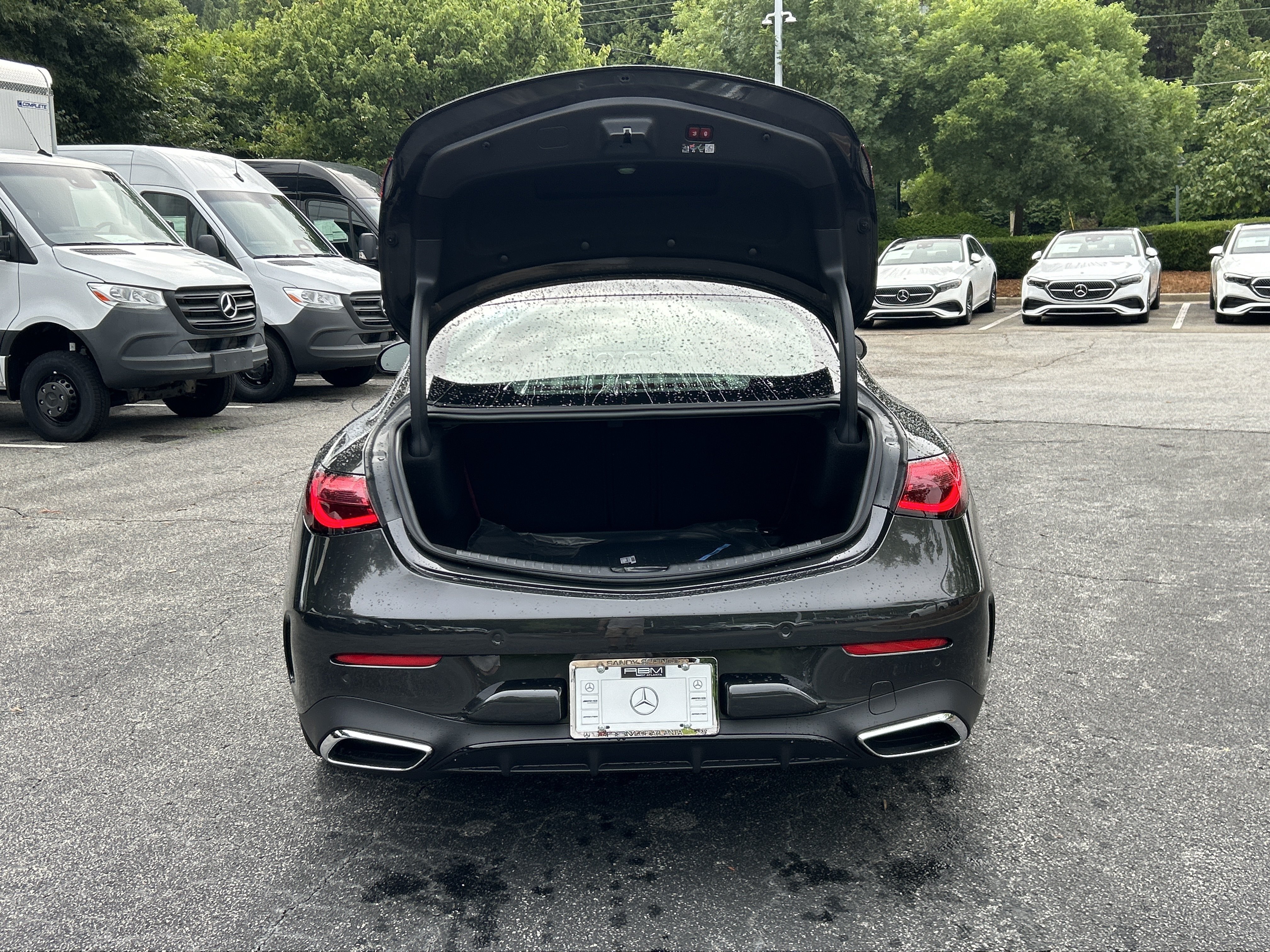 New 2026 Graphite Grey Metallic Mercedes-Benz CLE 300 4MATIC® Coupe image 8