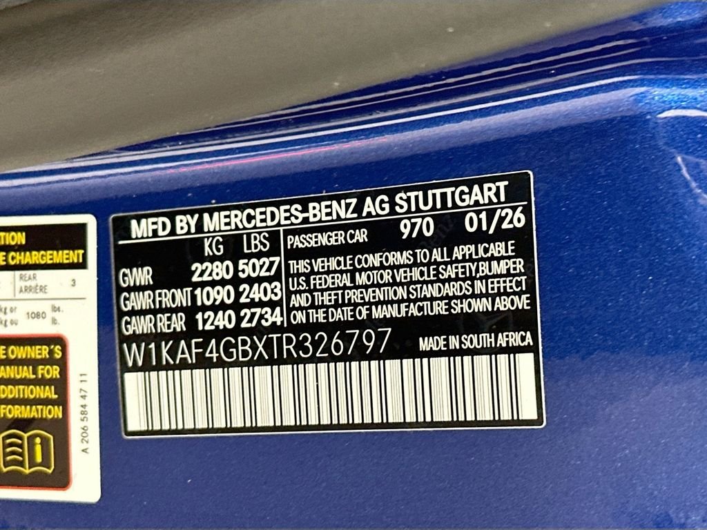 Used 2026 Blue Mercedes-Benz C 300 image 33