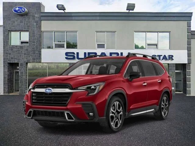 New 2026 Crimson Red Pearl Subaru Touring 7-Passenger image 1