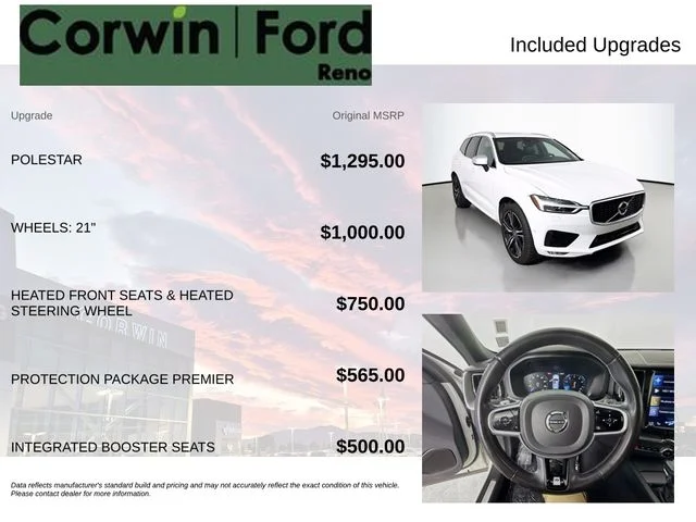 Used 2019 Ice White Volvo T5 R-Design image 3