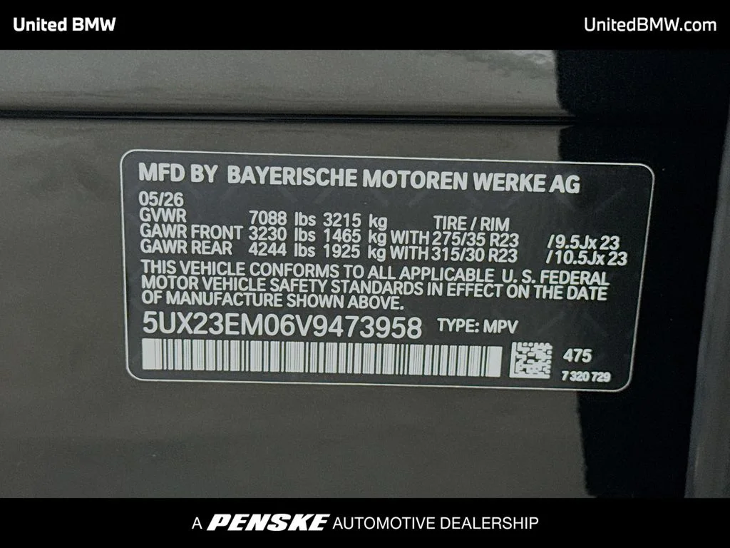 New 2027 Black Sapphire Metallic BMW xDrive40i image 15