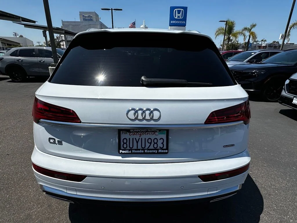 Used 2021 White Audi 55 Premium image 9