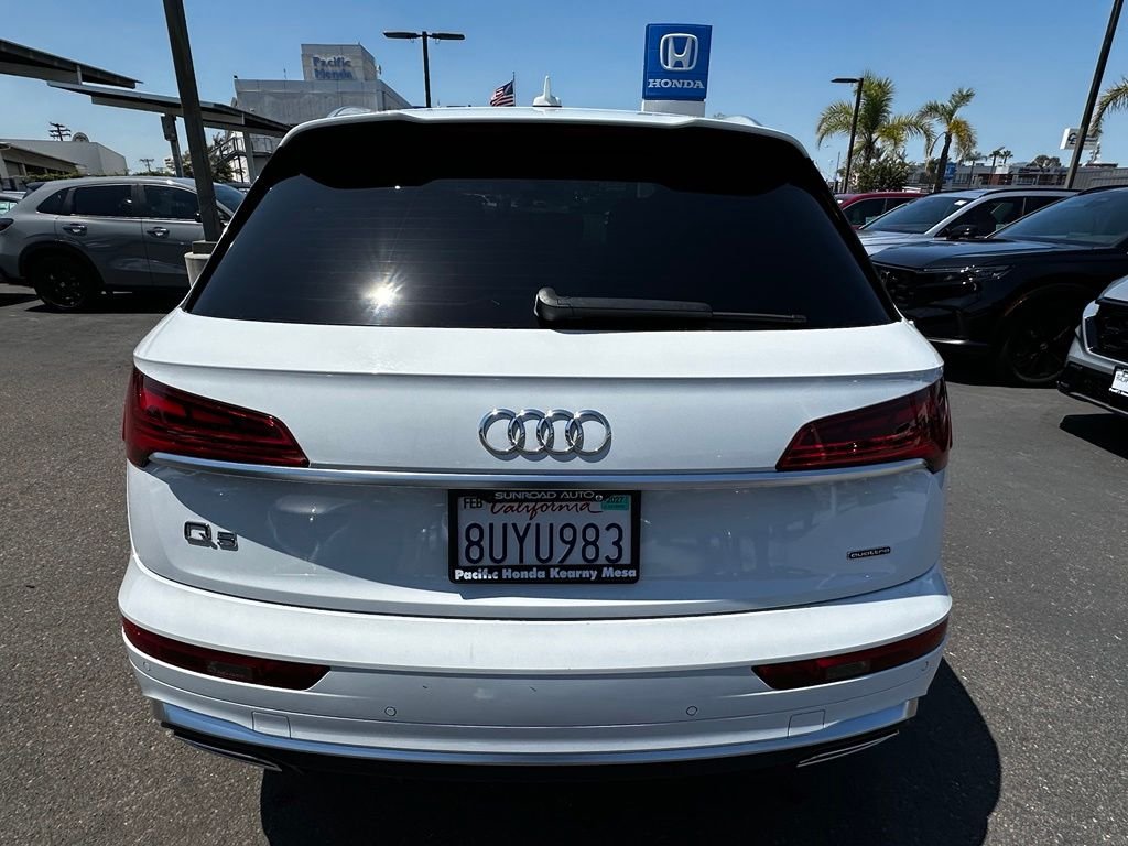 Used 2021 White Audi 55 Premium image 9