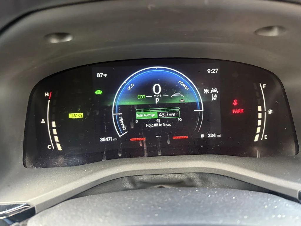 Used 2025 Midnight Black Metallic Toyota LE image 18