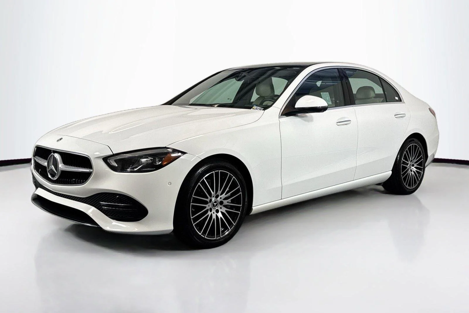 Used 2023 Polar White Mercedes-Benz C 300 image 1