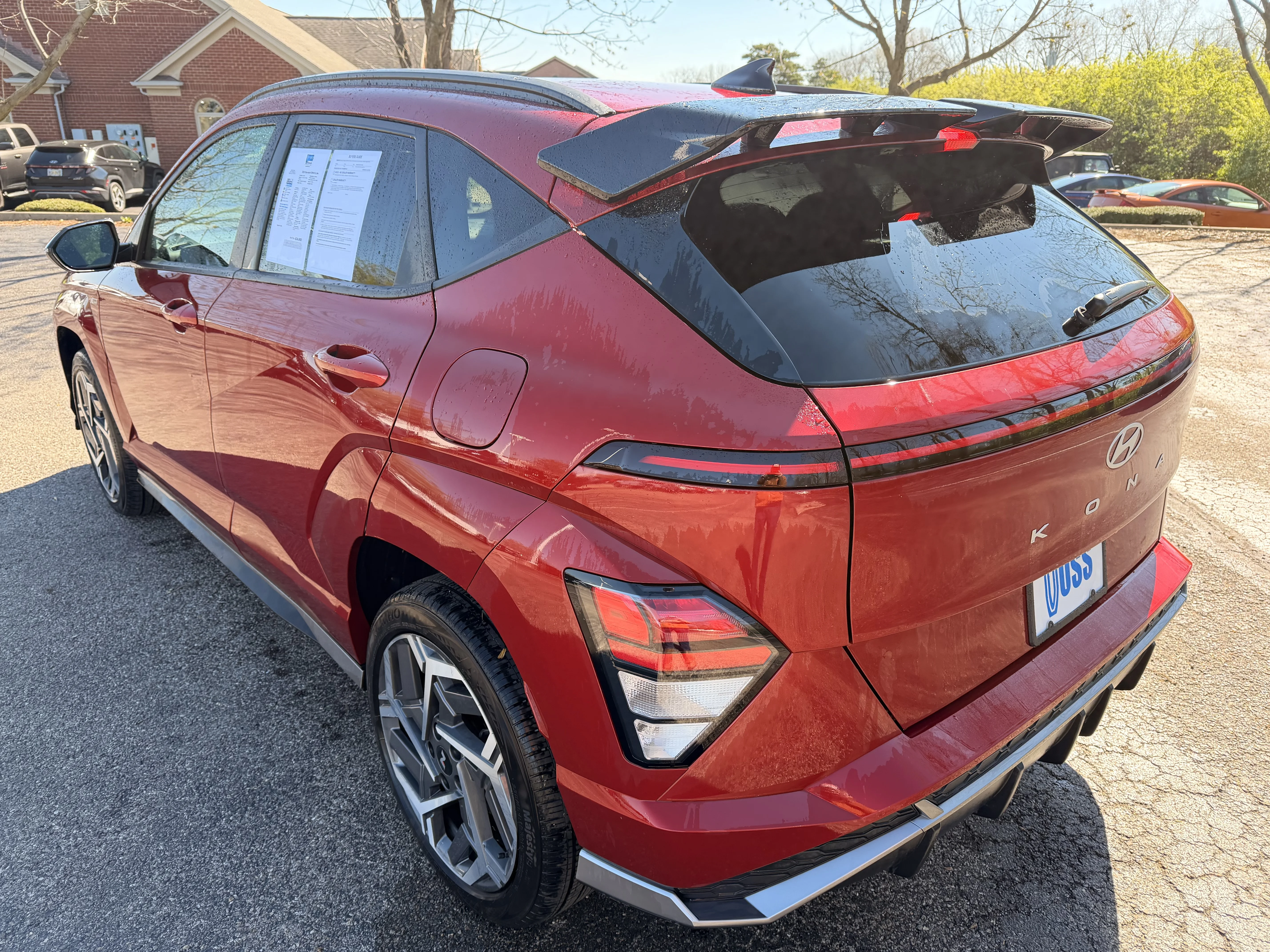 Used 2024 Ultimate Red Metallic Hyundai N Line image 5