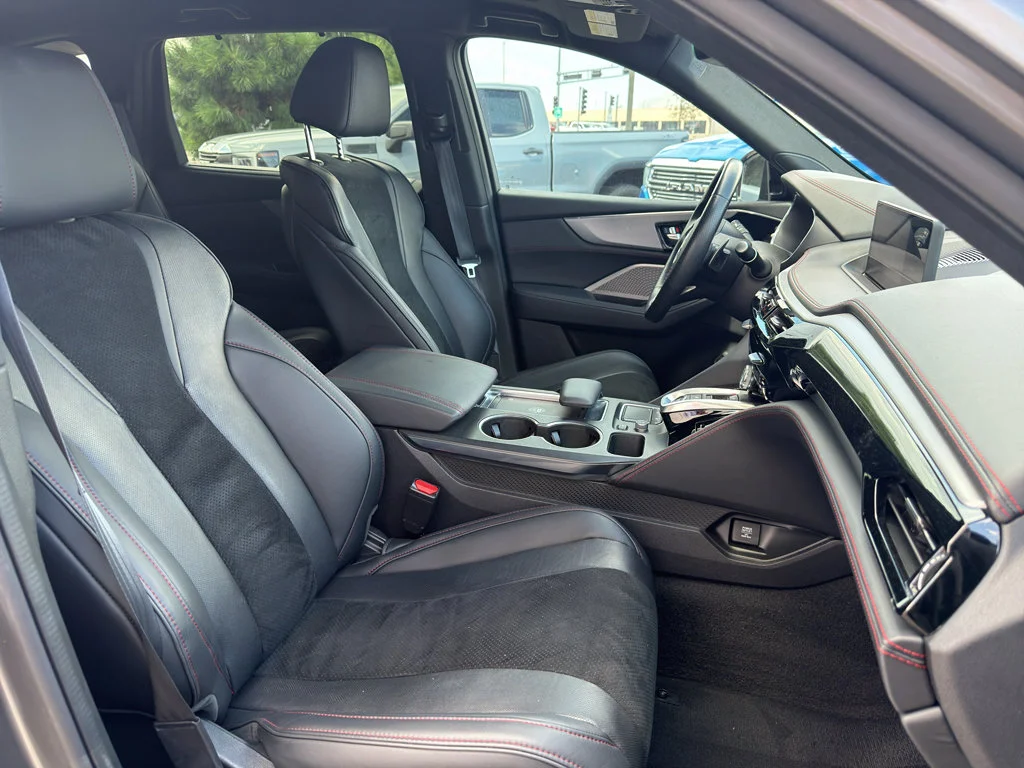 Certified Used 2023 Liquid Carbon Metallic Acura SH-AWD with A-Spec Package image 16