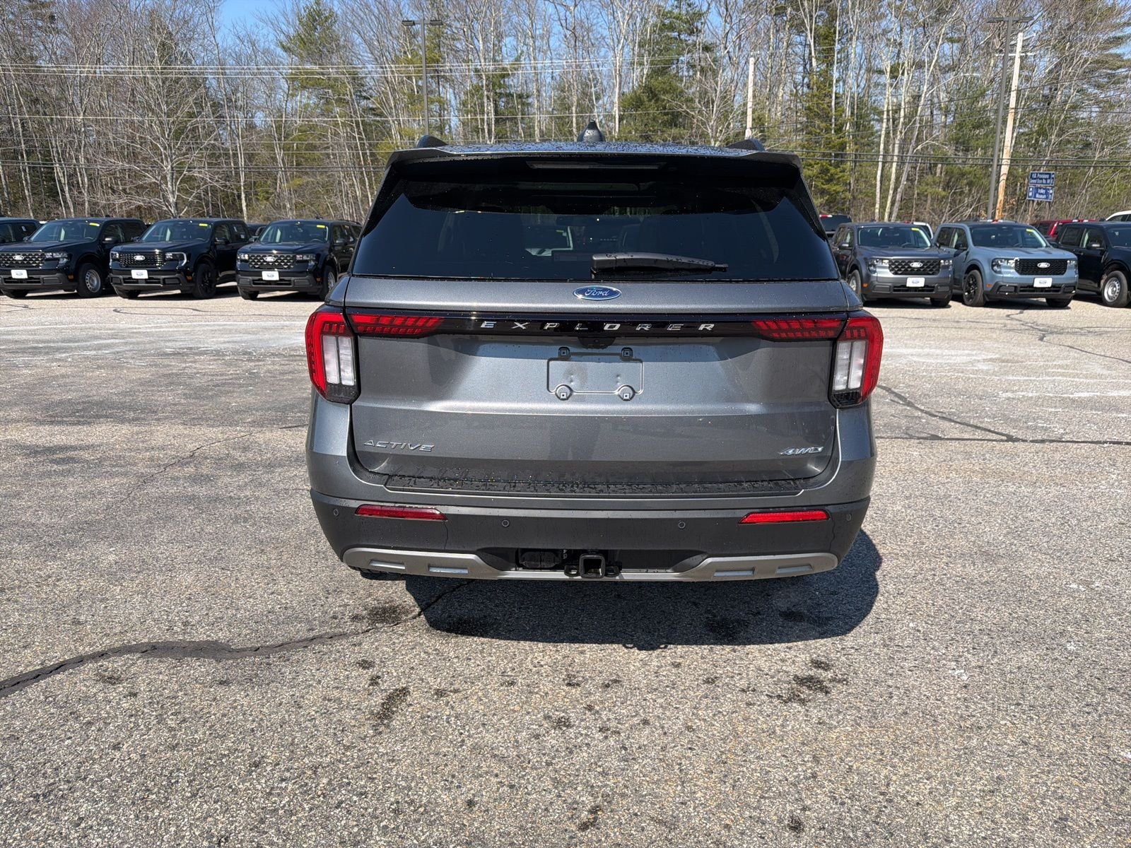New 2026 Carbonized Gray Metallic Ford Active image 6