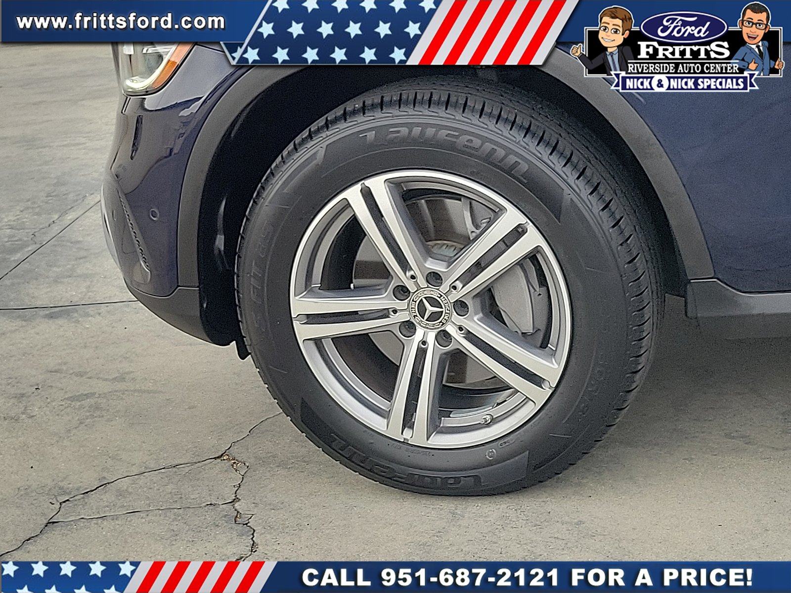 Certified Used 2022 Lunar Blue Metallic Mercedes-Benz SUV image 19