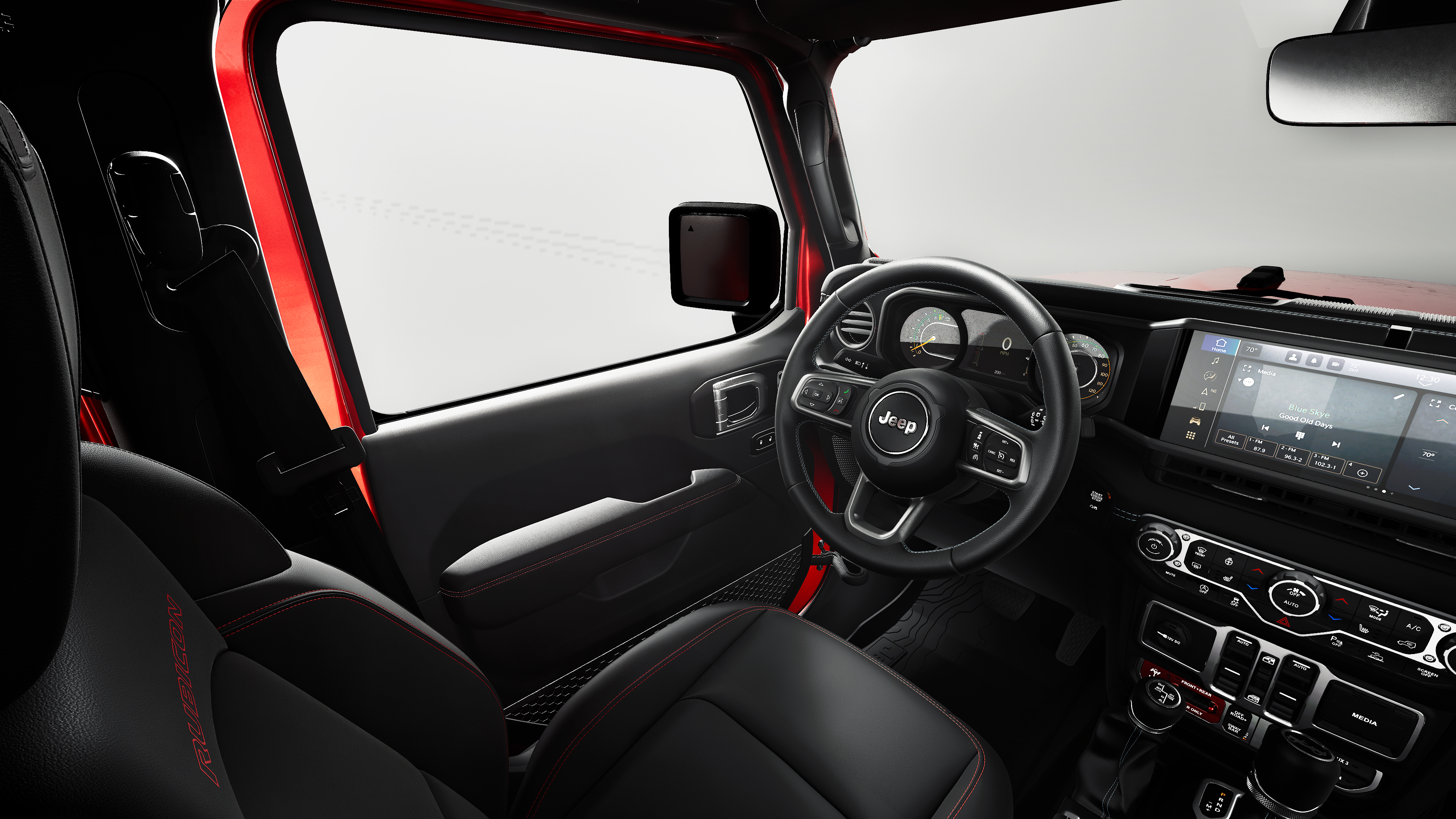 New 2027 Firecracker Red Clear-Coat Paint Jeep Rubicon X image 20