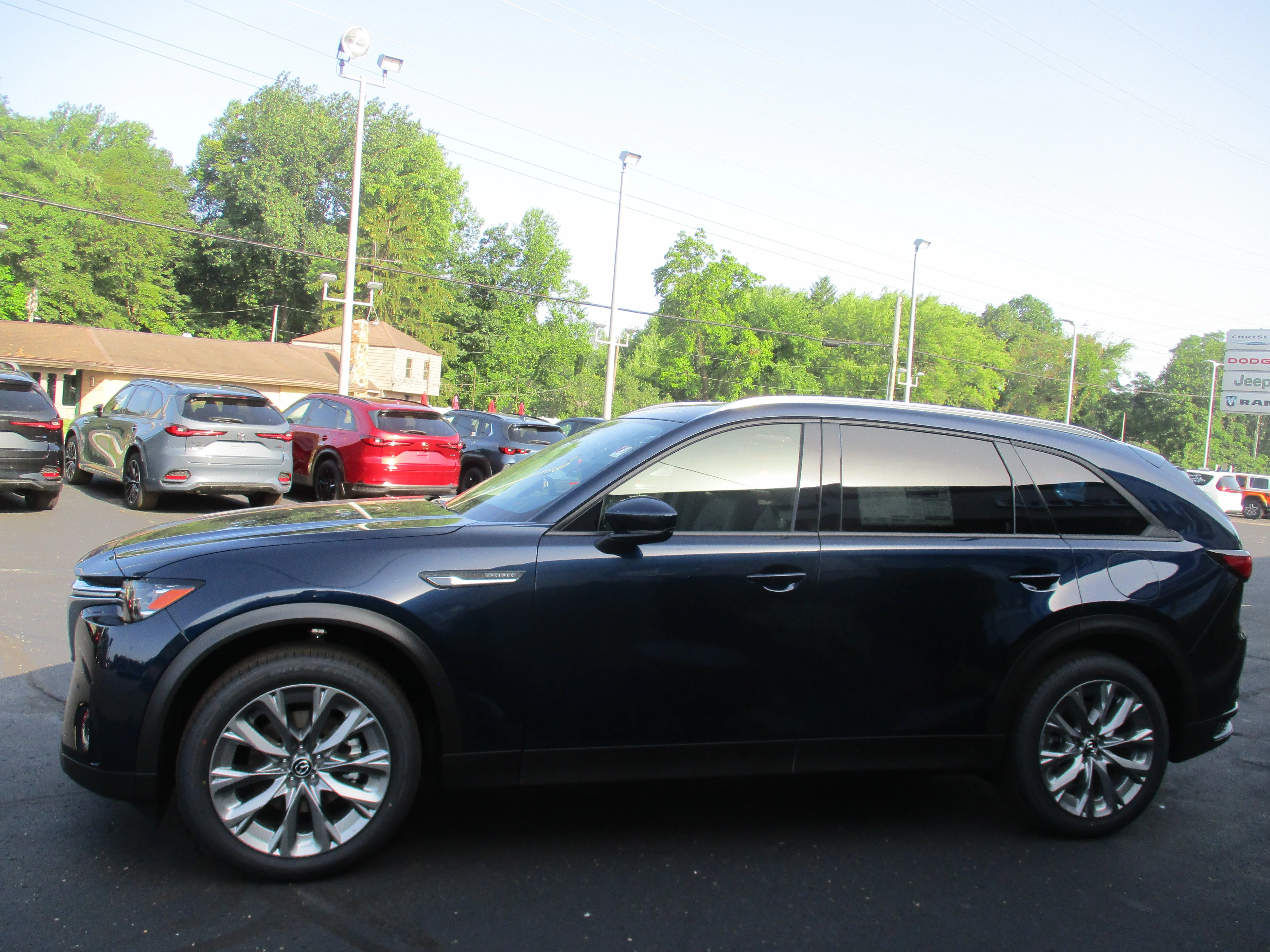 New 2026 Deep Crystal Blue Mica Mazda 3.3 Turbo Preferred AWD image 37