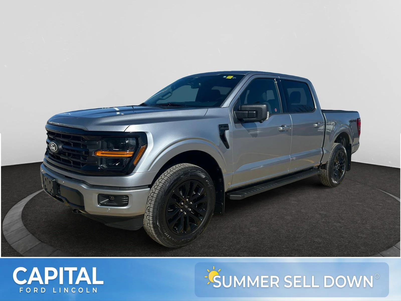 New 2026 Iconic Silver Metallic Ford XLT image 1