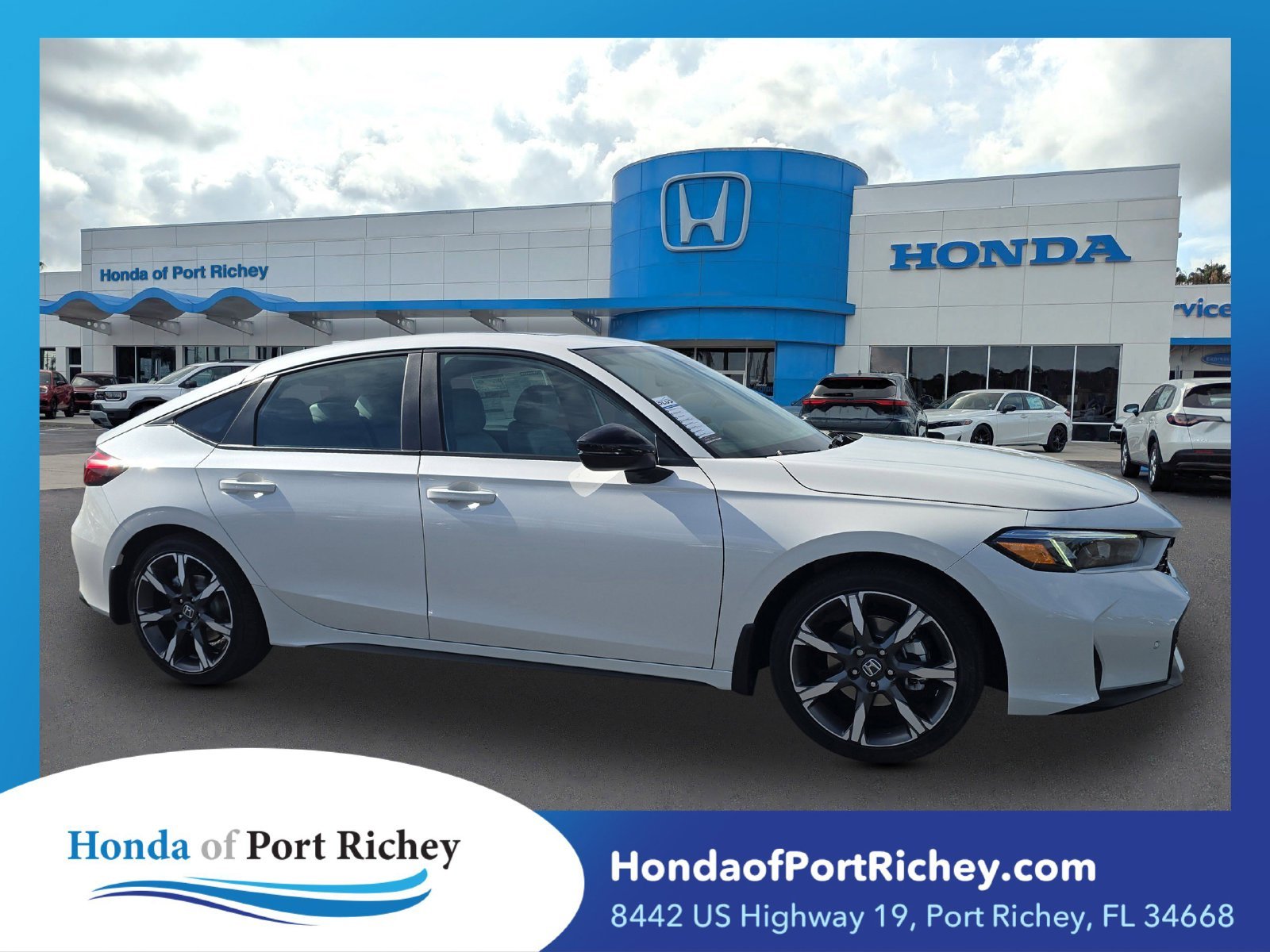 New 2026 Platinum White Pearl Honda Sport Touring image 1
