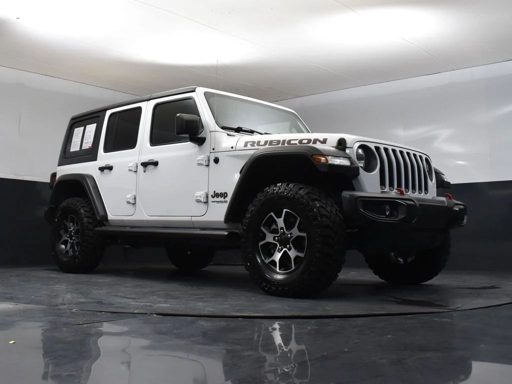 Used 2020 White Jeep Unlimited Rubicon image 30