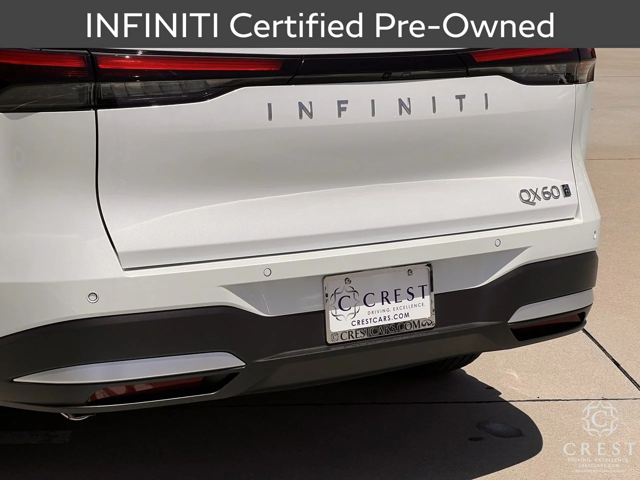 Certified Used 2027 Radiant White INFINITI LUXE image 5