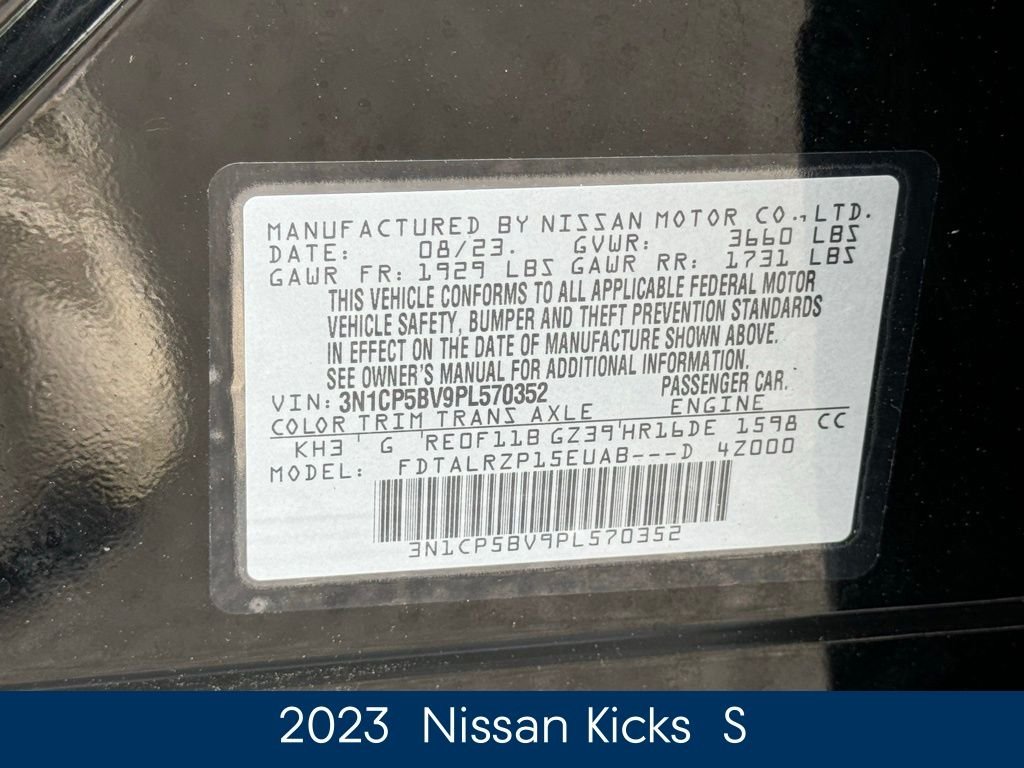 Used 2023 Black Nissan S image 19
