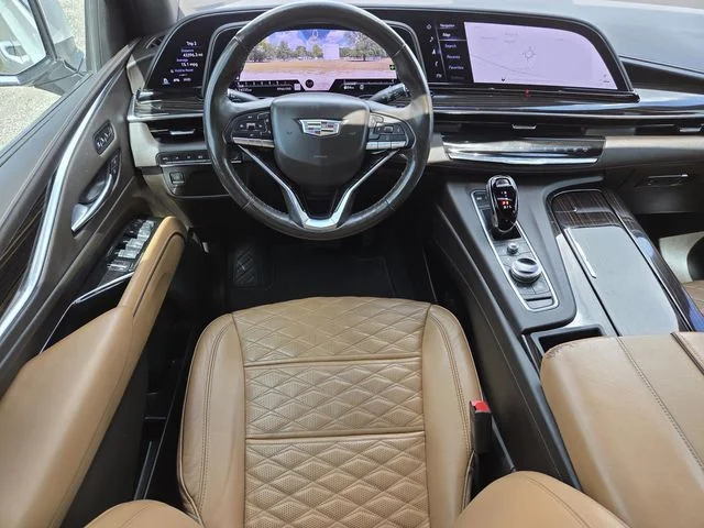 Used 2022 White Cadillac Premium Luxury image 13