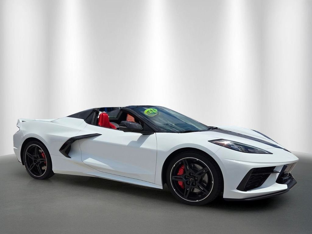 Used 2024 White Chevrolet Stingray image 2